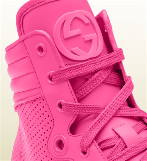 gucci sneakers rose|pink Gucci sneakers men's.